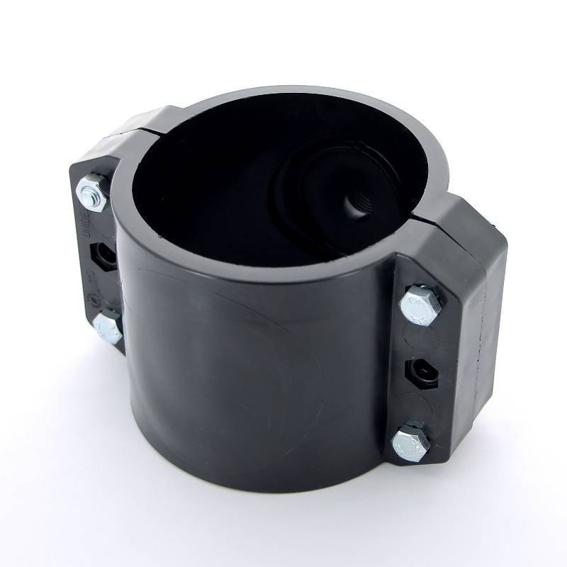 Седловая врезка Unidelta 110х1/2 4 болта для труб ПНД 1019110002