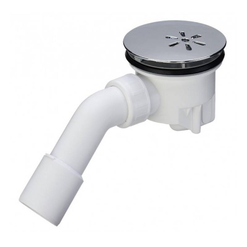 Сифон для душевого поддона Viega Tempoplex 120х40/50 мм отвод 45° 364786