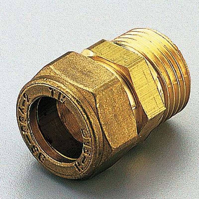 Муфта обжимная с наружной резьбой Tiemme DZR 10 мм x 1/2 1130082