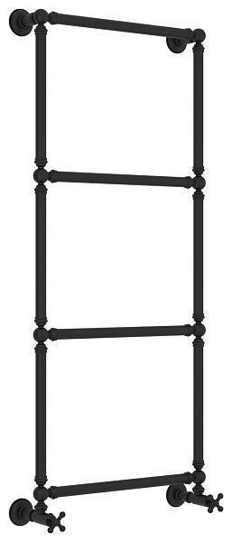 Полотенцесушитель водяной Сунержа Ренессанс 500x1260 мм матовый черный 31-0280-1250