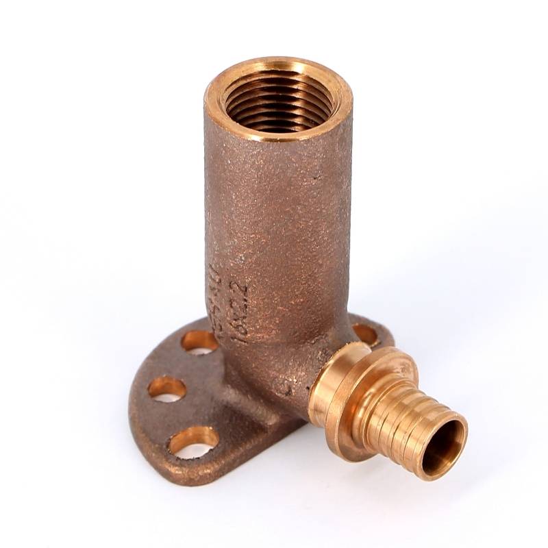 Водорозетка надвижная REHAU RAUTITAN RX+ 16x1/2 ВР h=70 мм бронза 456418