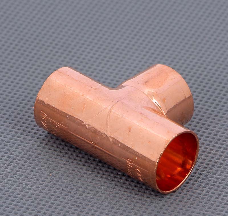 Тройник медный под пайку Viega 18 мм 100612