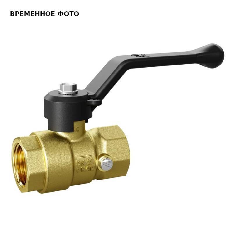 Кран шаровой LD Pride 1/2 ВВ М20 для манометра латунный рычаг 44.341.15.2.20