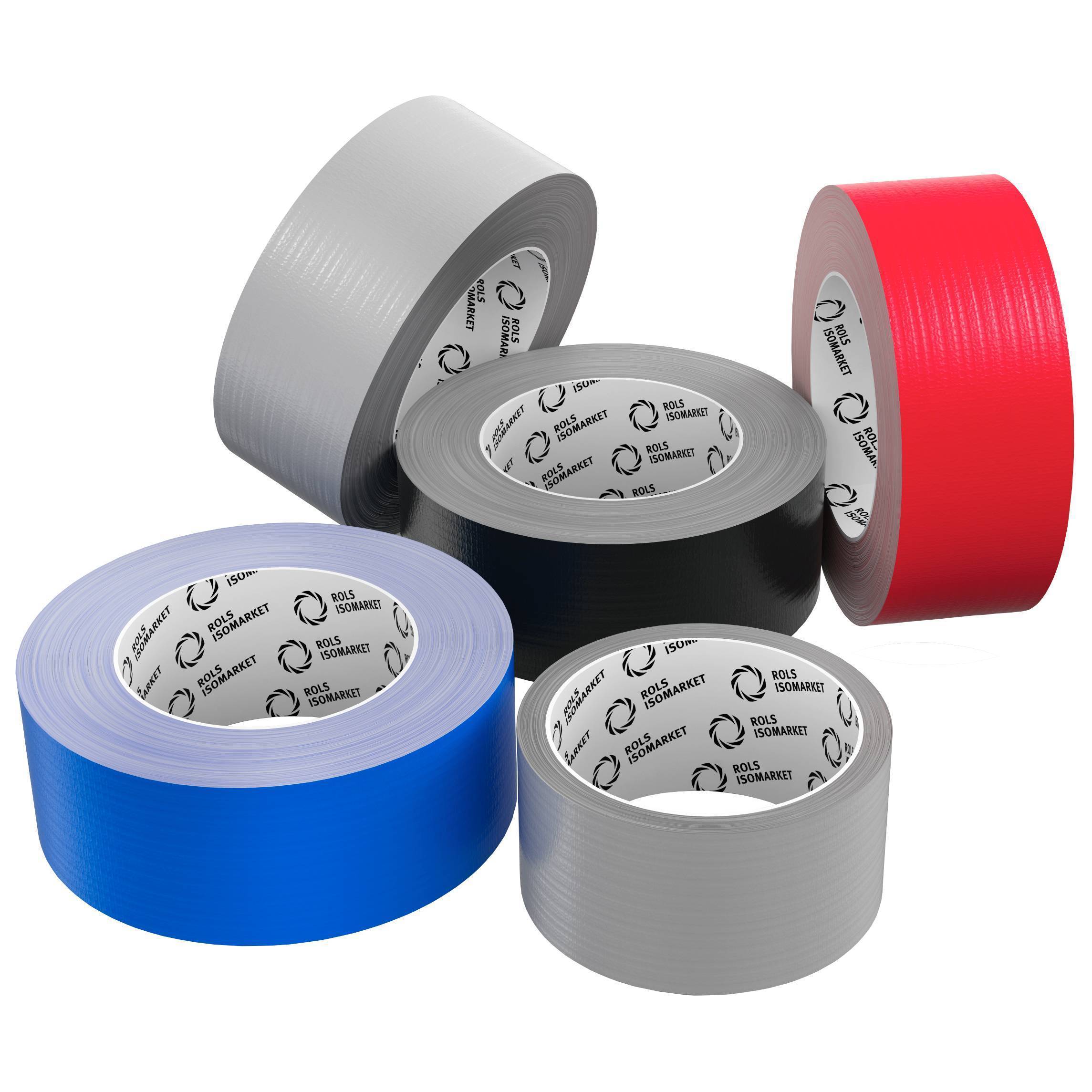 Лента армированная самоклеящаяся Energopro 48 мм х 25 м красная НС-1425214