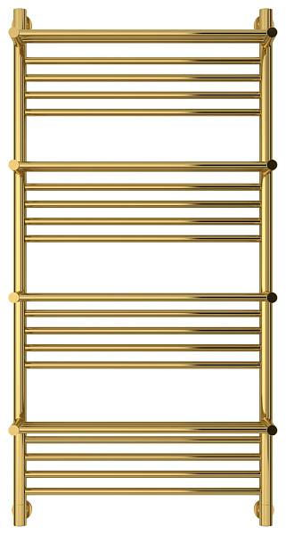 Полотенцесушитель водяной Сунержа Богема с 4 полками 600x1200 мм золото 03-0224-1260