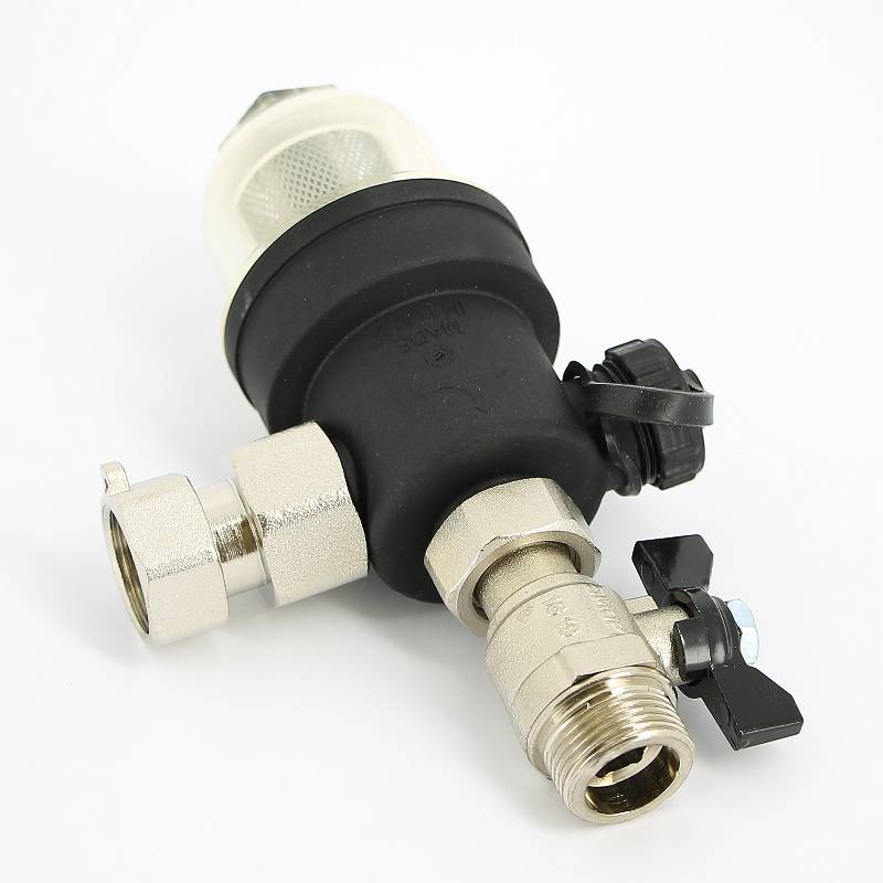 Фильтр-грязеуловитель магнитный Uni-Fitt 3/4 с прозрачной колбой 215T3000