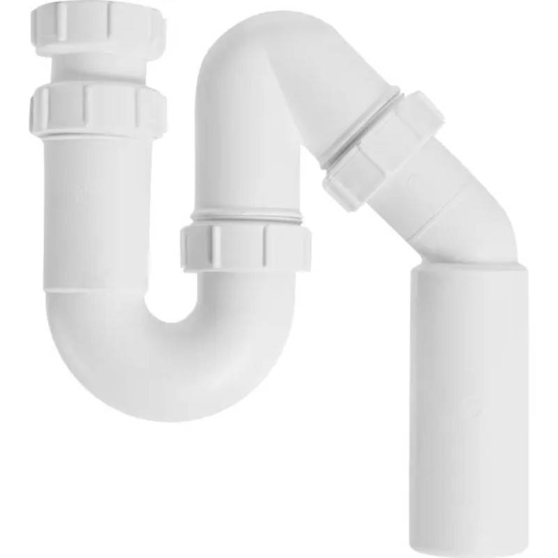 Сифон McAlpine трубный P/S-образный 1 1/2 x 40 мм без выпуска MRSK12