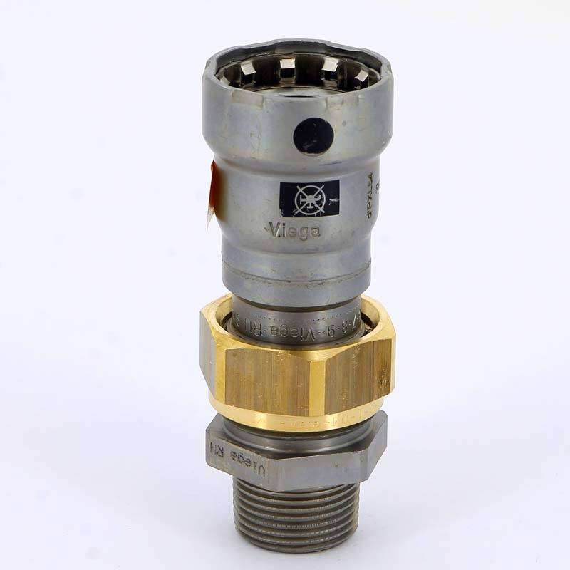 Муфта переходная разъемная пресс-Н Viega Megapress оцинкованная сталь DN20 3/4 718909