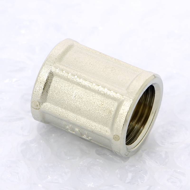 Муфта резьбовая никелированная Tiemme ВР-ВР 1/2 1500136