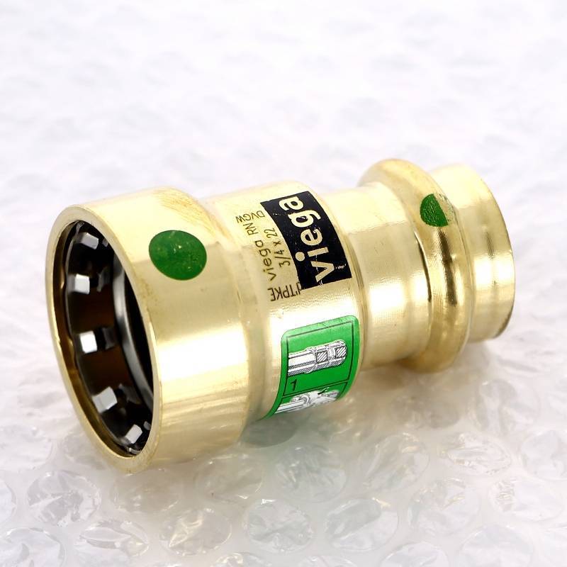 Муфта переходная Viega Megapress с SC-Contur DN20 3/4 x 22 мм бронза 736279