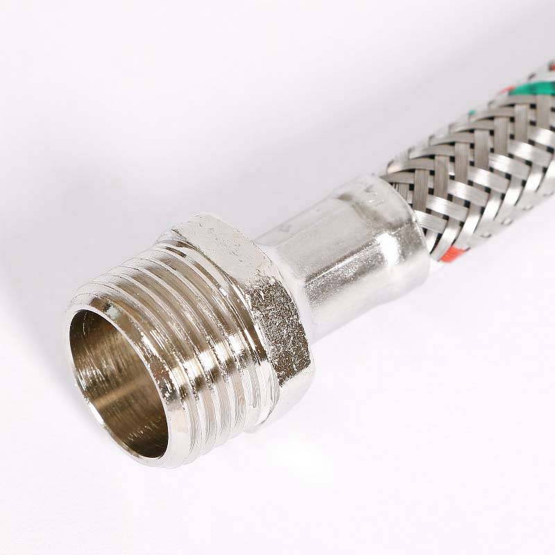 Гибкая подводка для воды Uni-Fitt 1/2 НВ 120 см нержавеющая сталь 501S2012