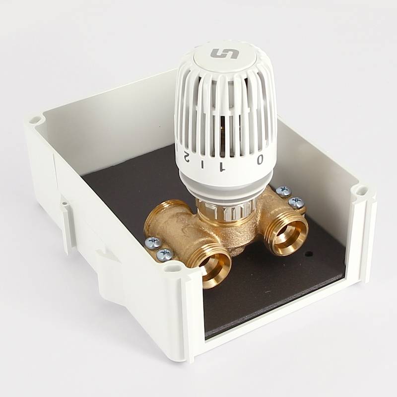 Терморегулирующий узел Uni-Fitt HeatBox B 3/4 HP для теплого пола 466B0200