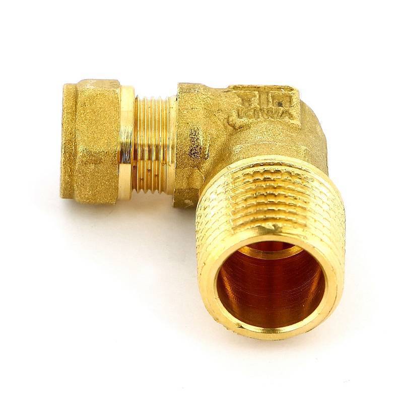 Угольник обжимной Tiemme 10х1/2 НР 1100042