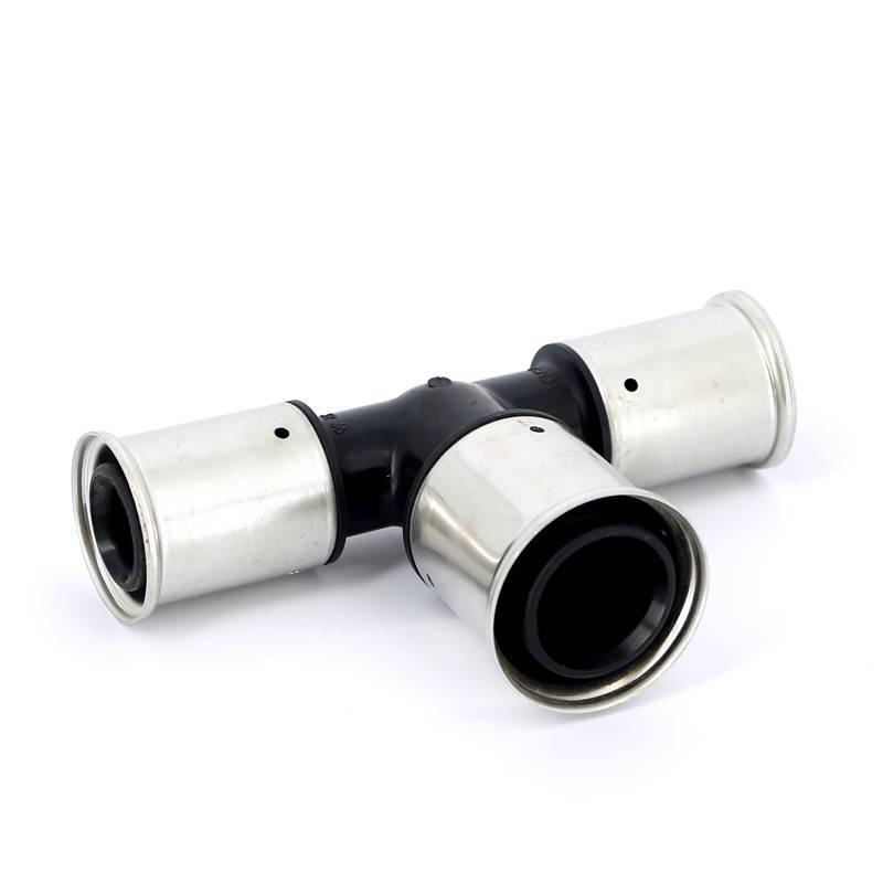 Тройник пресс HENCO PVDF 32х40х32 мм 12PK-324032