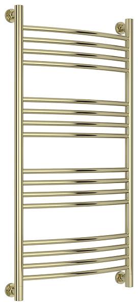 Полотенцесушитель водяной Сунержа Богема+ с полкой 500x1000 мм шампань 020-0221-1050