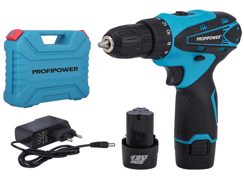 Дрель-шуруповерт аккумуляторная ProfiPower MK-12B