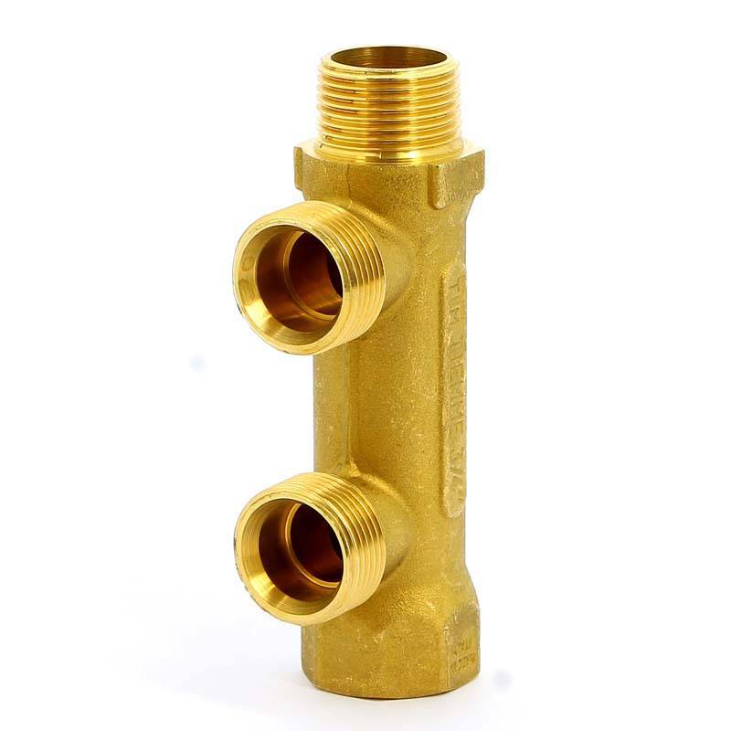 Коллектор TIEMME 3/4 НВ 2 выхода 3/4 EK 50 мм 1910024