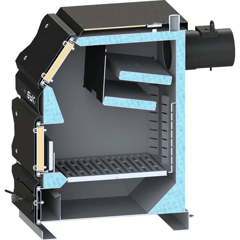 Котел твердотопливный ZOTA Бук 30 кВт 4931120030