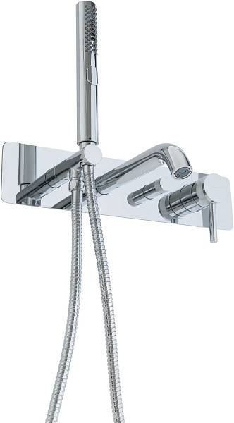 Смеситель для ванны с душем Allen Brau Priority с внутренней частью хром 5.31006-00