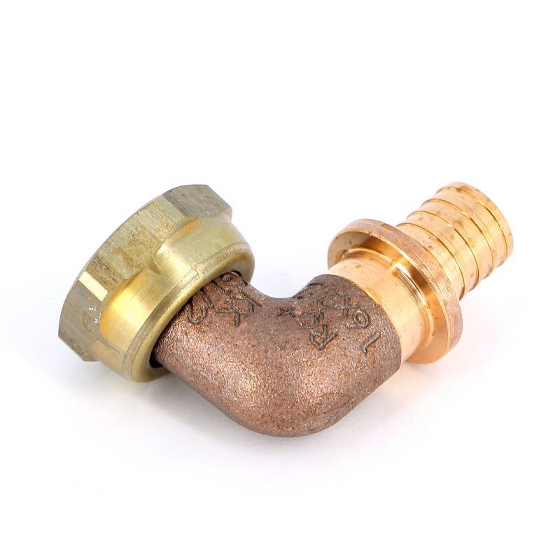 Угольник-переходник REHAU RAUTITAN RX+ 16х1/2 ВР с накидной гайкой бронза 456396