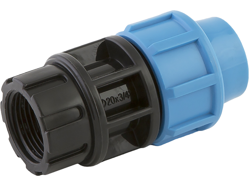 Муфта ПНД компрессионная ДЖИЛЕКС 40 мм х 1 ВР 9011