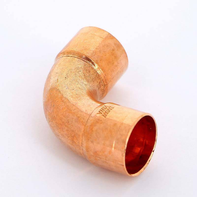 Отвод двухраструбный Viega 95002A под пайку 22 мм 90° 100063