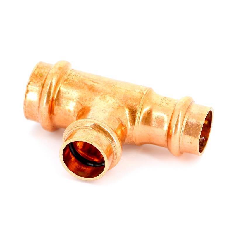 Тройник пресс IBP >B< Press 22х18х18 мм медь P5130 02218018