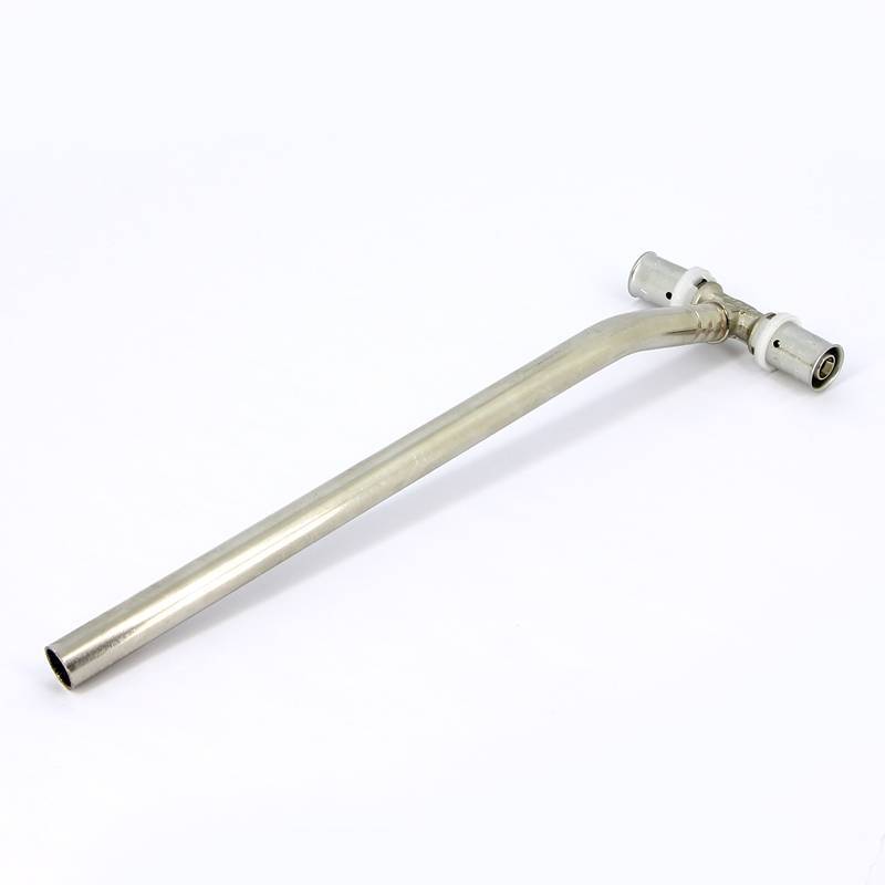 Тройник пресс-трубка Uni-Fitt 16x15 мм L=300 мм 718G6153