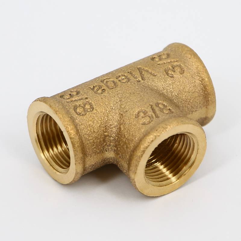 Тройник бронзовый Viega 3/8 ВР-ВР-ВР 281809