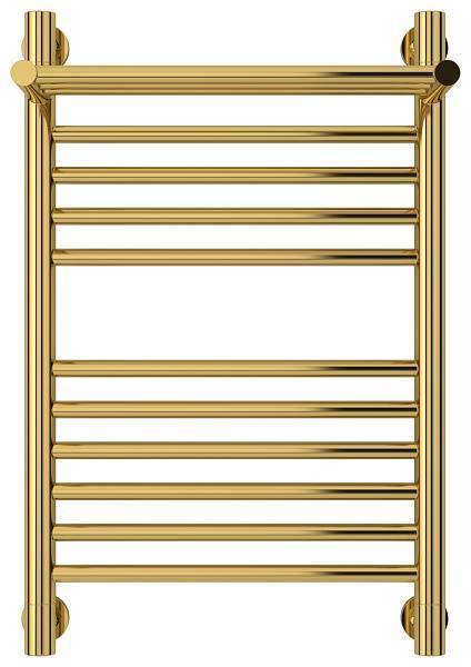 Полотенцесушитель водяной Сунержа Богема+ с 1 полкой 400x600 мм золото 03-0223-6040