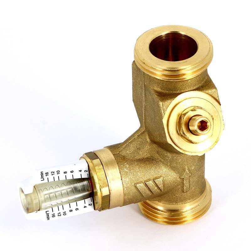 Клапан балансировочный ручной Watts WattFlow BP SRV-AG 1 2-16 л/мин НР-НР 10010138