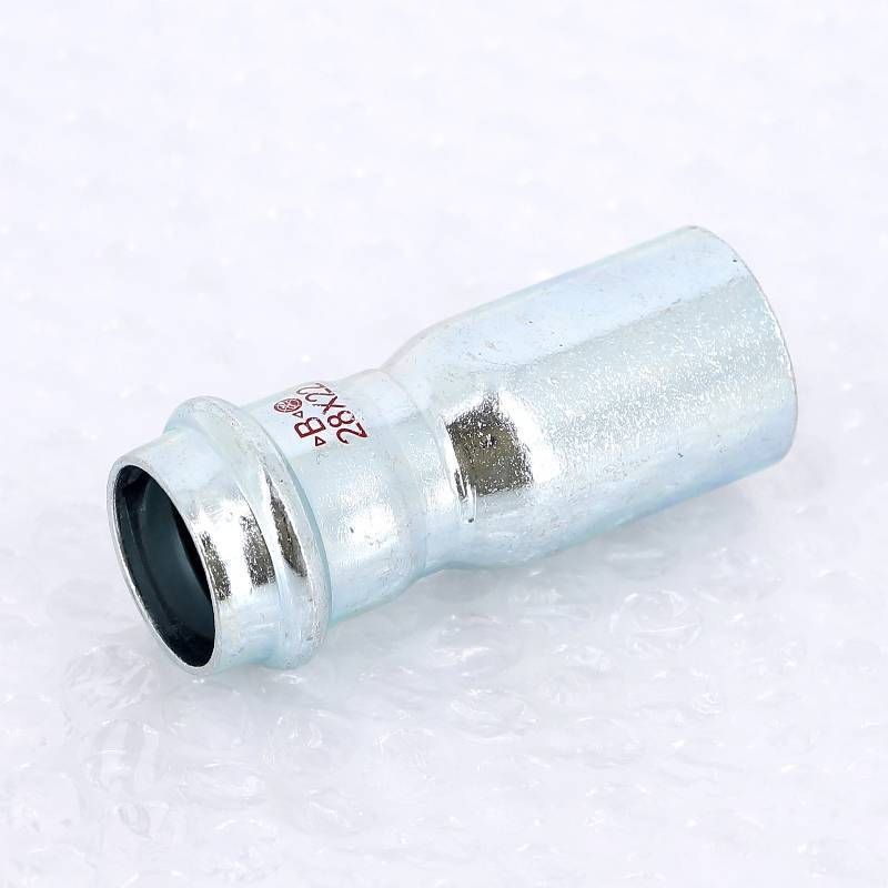 Муфта-вставка пресс IBP >B< Press Carbon 28х22 мм оцинкованная сталь PC5243 0282200