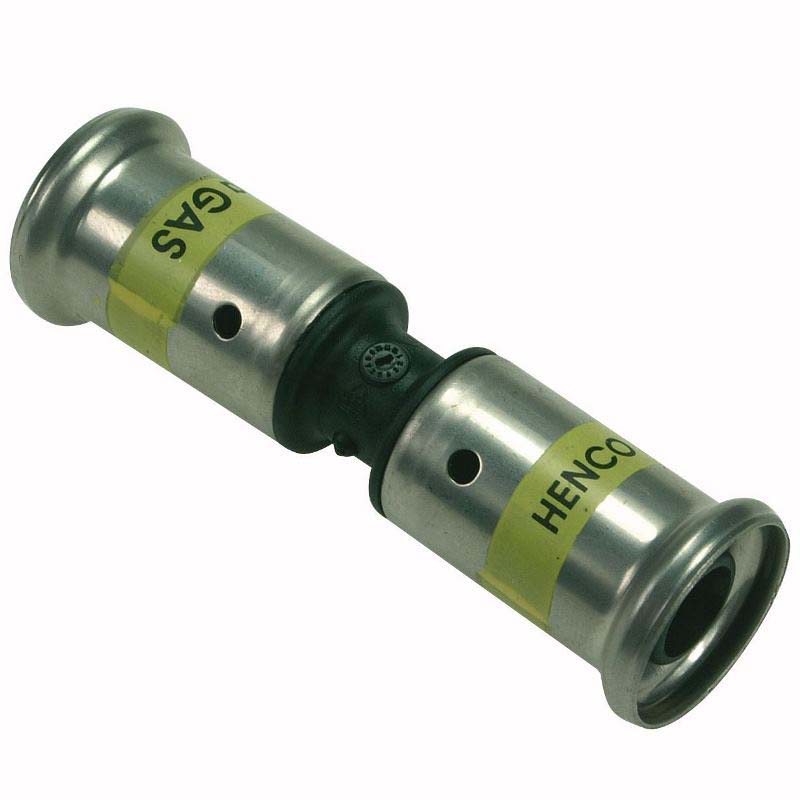 Муфта пресс PVDF HENCO 63x63 мм 15PK-6363