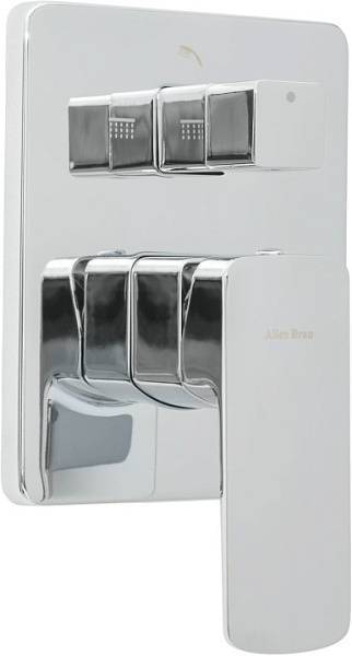 Смеситель для душа Allen Brau Infinity с внутренней частью хром 5.21014-00
