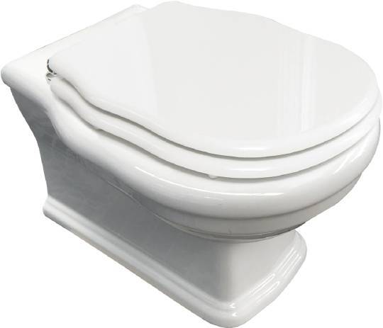 Унитаз подвесной BelBagno Boheme с сиденьем МДФ Soft Close BB115CH