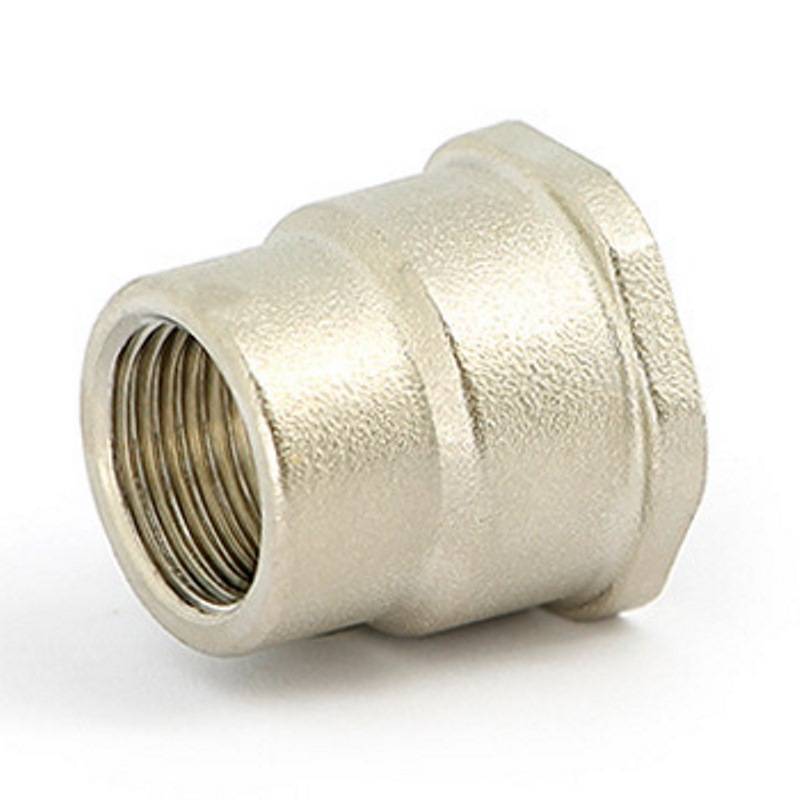 Муфта резьбовая никелированная Uni-Fitt ВР-ВР 1 1/2x1 602N6400