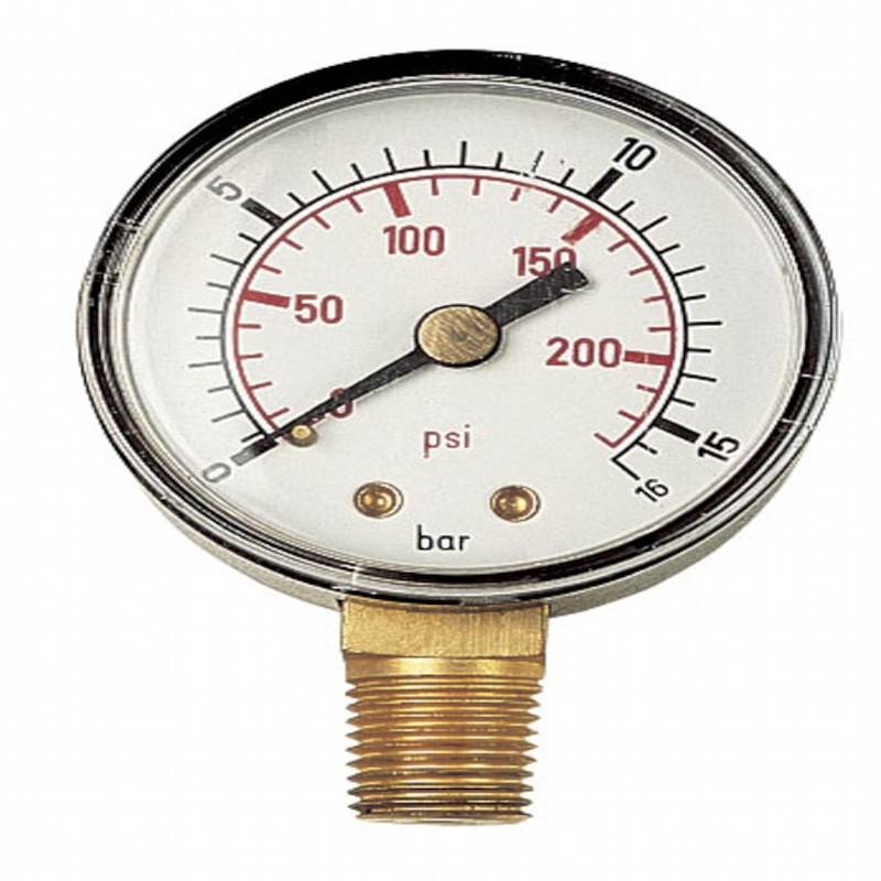 Манометр аксиальный RBM 6 бар 1/4 1213005