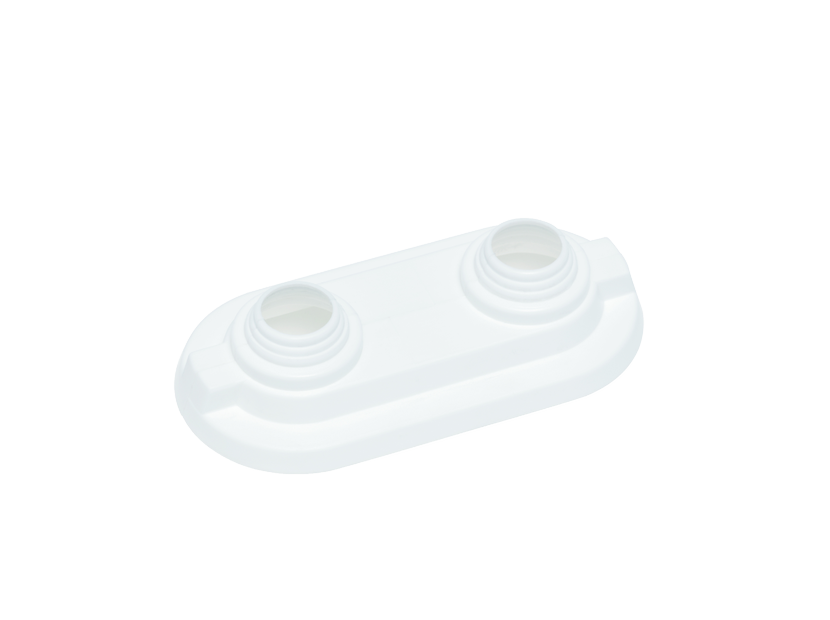 Накладка декоративная REHAU для 2 труб Stabil/Flex 16/20 мм 12491531001