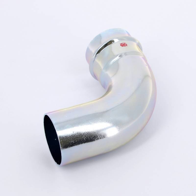 Угол-вставка 90° пресс IBP 54 мм оцинкованная сталь PC5001 0540000