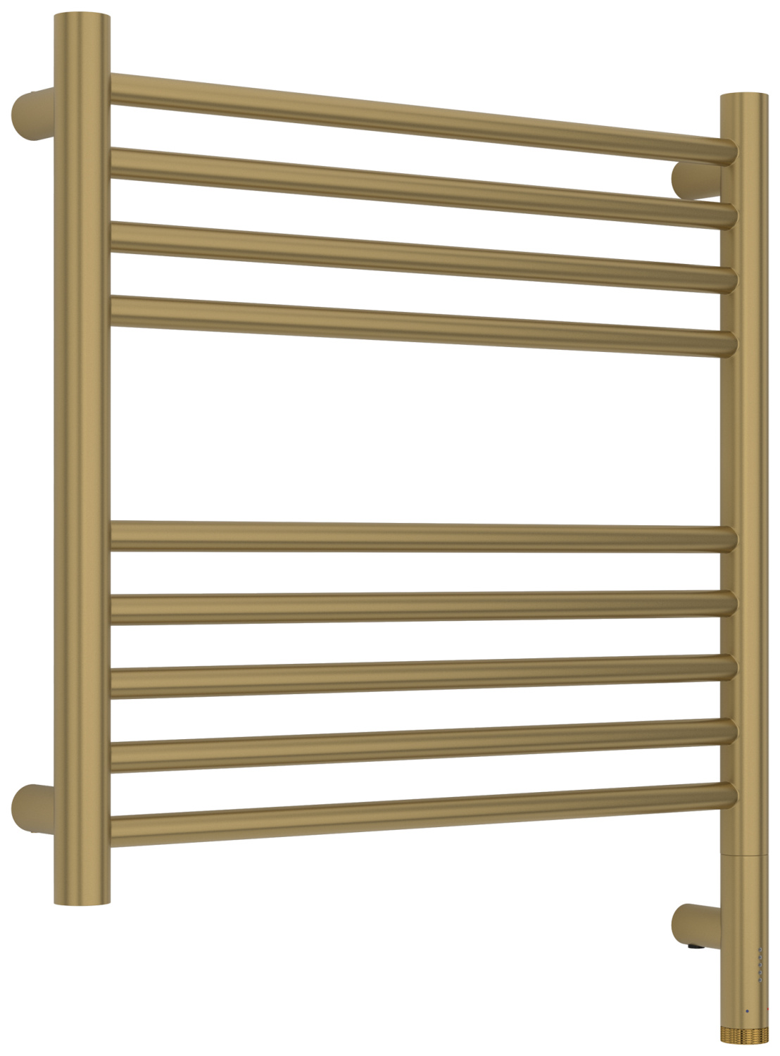 Полотенцесушитель электрический Сунержа Богема 3.1 прямая 500x500 мм правый золотой шелк матовый 32-6005-5050