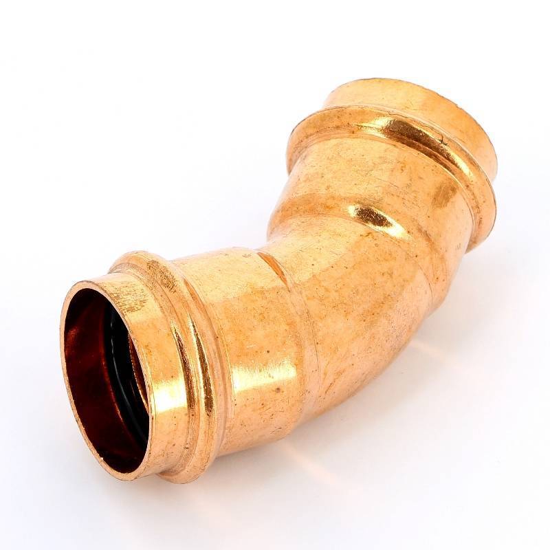 Угол 45° пресс IBP >B< Press 42 мм медь P5041 04200000