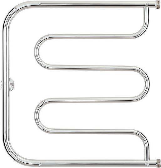 Полотенцесушитель водяной Стилье Тандем 60x60 см нержавеющая сталь 00016-6060