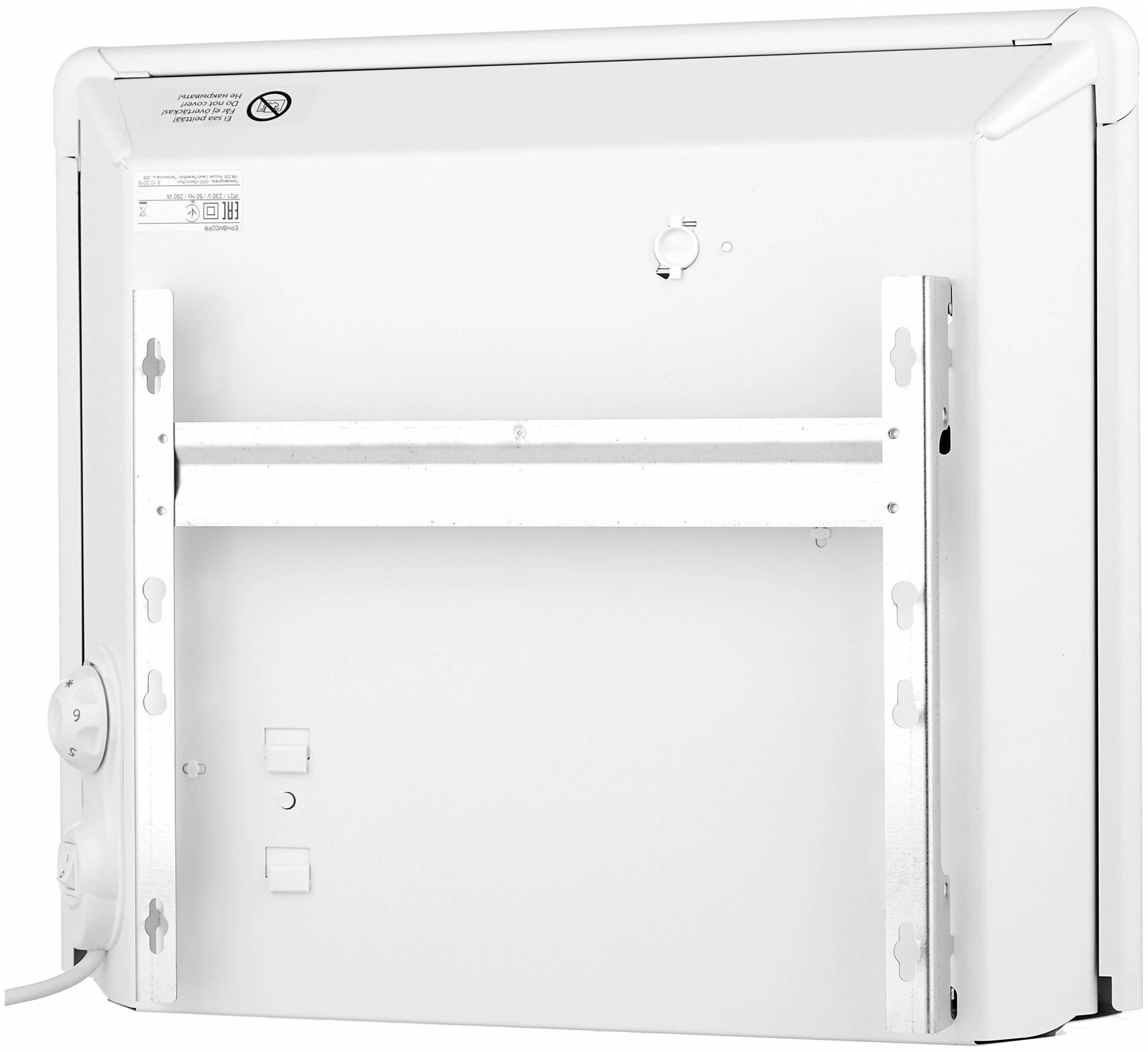 Конвектор электрический Ensto FinnHeat Вт механический термостат с вилкой EPHBM10PR