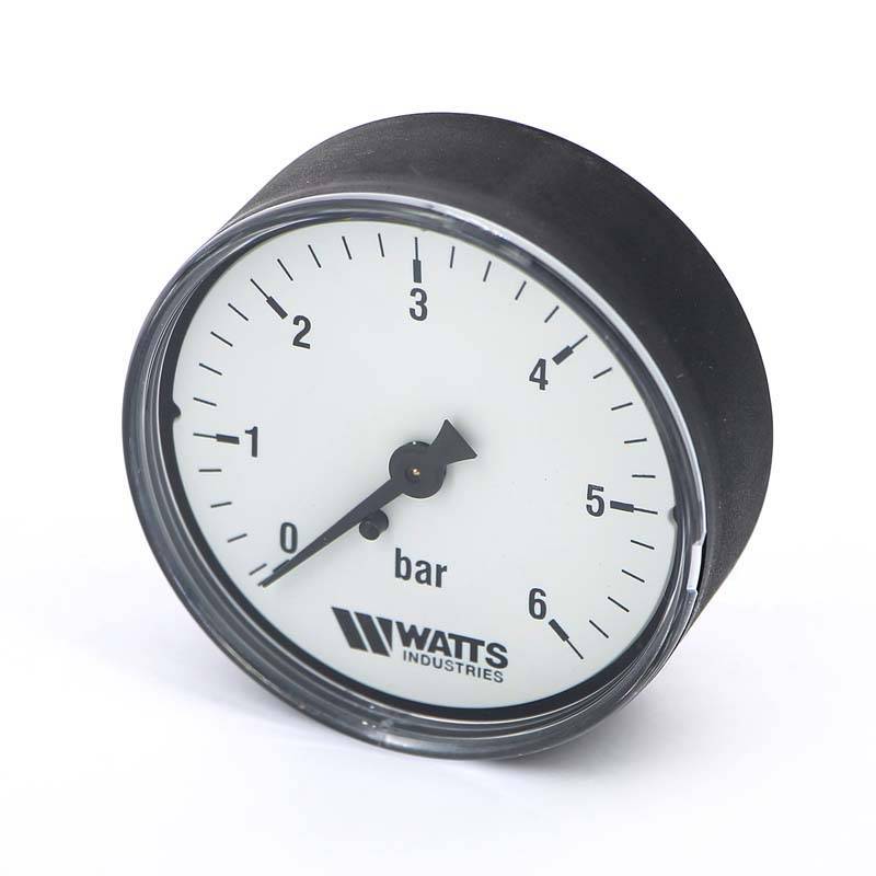 Манометр аксиальный Watts F+R100 6 бар 63 мм 1/4 10008095