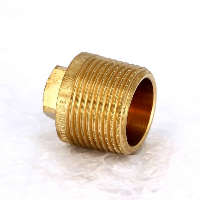 Заглушка бронзовая Viega 3/4 с квадратом наружная резьба 266639