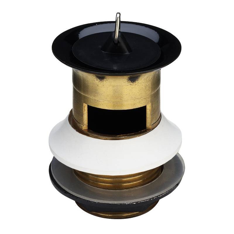 Выпуск для раковины Viega 1 1/4х60х70 мм с пробкой и переливом хром 5222.1 111861