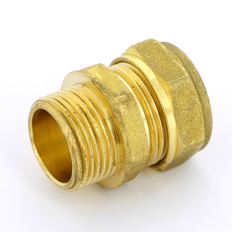 Муфта компрессионная Tiemme 1100 22х3/4 наружная резьба 1100002