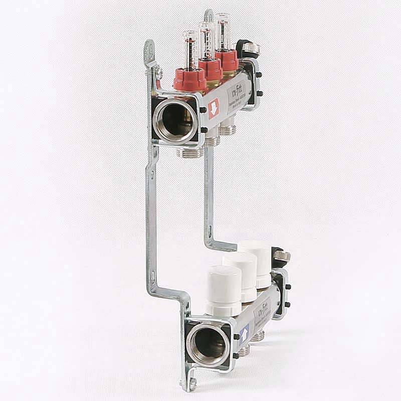 Коллекторная группа Uni-Fitt 415S 1 x 3/4 EK 3 выхода 450I4303