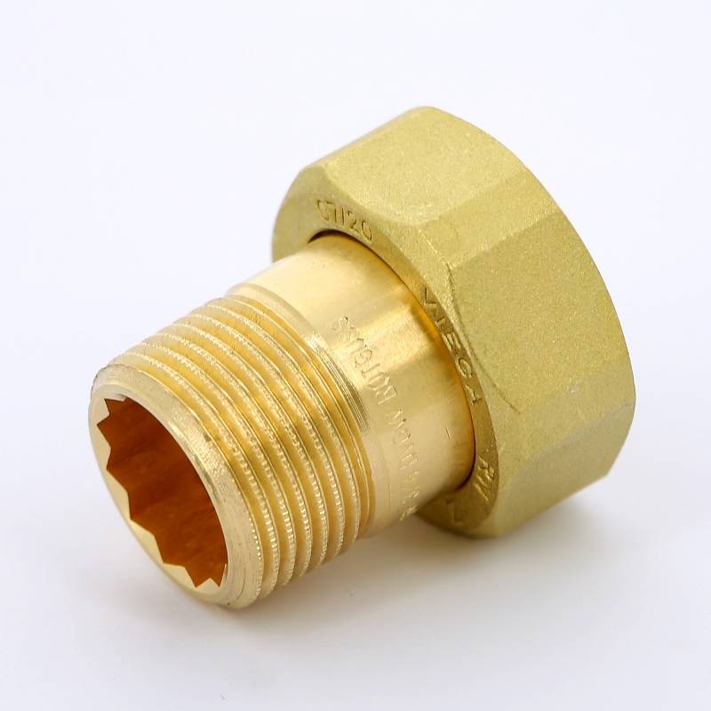 Соединение с накидной гайкой Viega 3/4 НВ бронза 320249