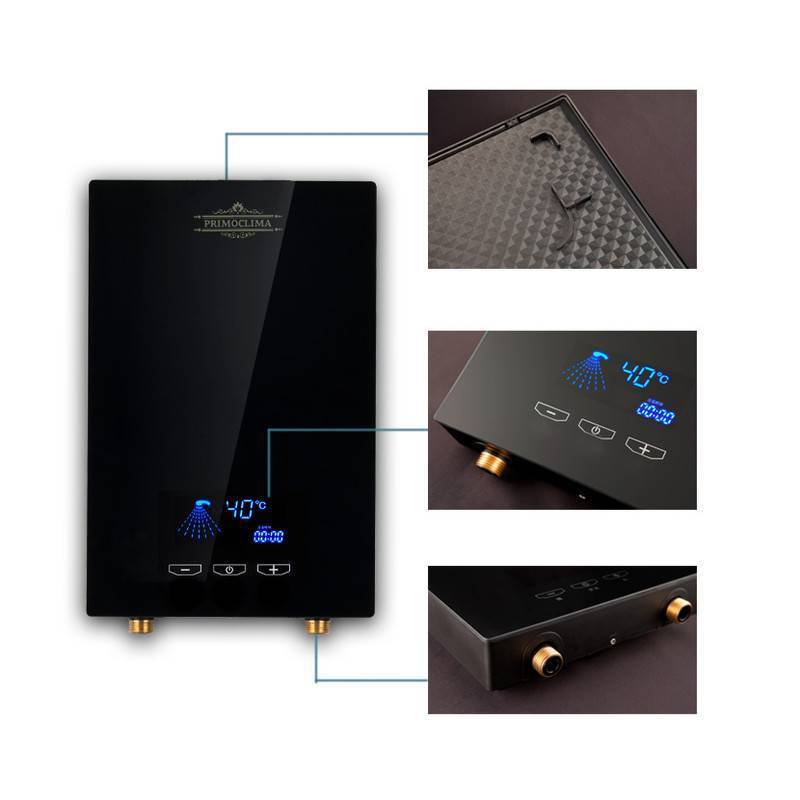 Водонагреватель проточный PrimoClima PC VITA 8.5 (B) черный 8.5 кВт 12561